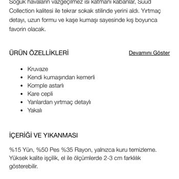 Suud Collection Kaban Aldım Kemeri Eksik Olmasına Rağmen 2 Aydır Tarafıma İletilmiyor