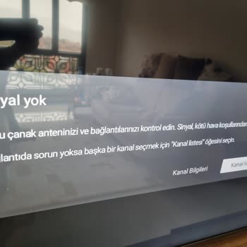 Philips TV'de Kanal Yok