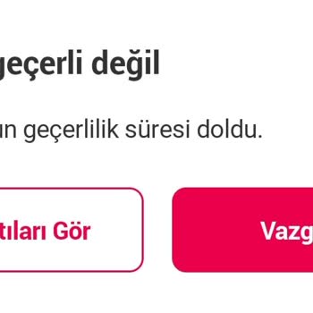 Yemeksepeti Satın Aldığım Yemek Kuponu Tarihi Geçmesi