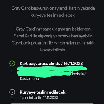 Papara Kartımı Kargo Firmasına Vermiyor