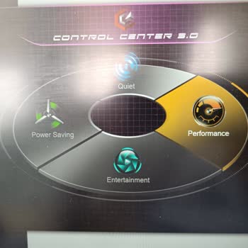 Monster Notebook Control Center 3.0 Sürekli Performans Modunda