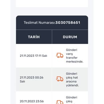 Sendeo Kargom Teslim Edilmedi