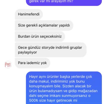 İhya Giyim'i Şirket Zannedip Alışveriş Yapmaya Niyetlenmeyin.