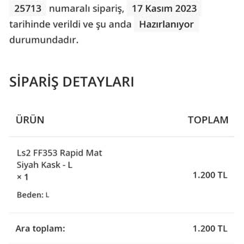 Otonomisepeti Ls2 Rapid Kask!