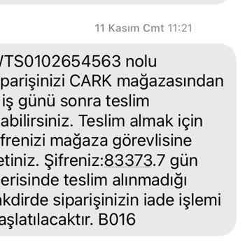 Watsons Teslim Edilemeyen Ürün