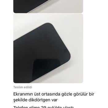 Apple Den Aldığım İki Aylık Telefonda Donanımsal Sorun Var