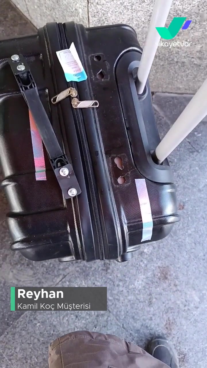 Kamil Koç Turizm Bagaja Zarar Verme videonun kapak resmi