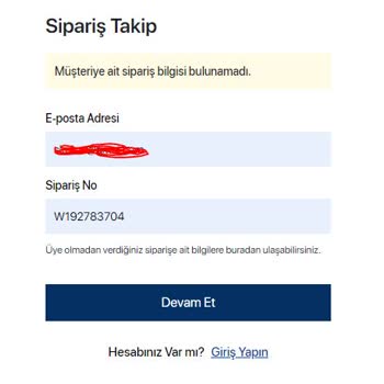 D&R Ürün Sattık Dan Sonra Arkasından Durmayan Firma