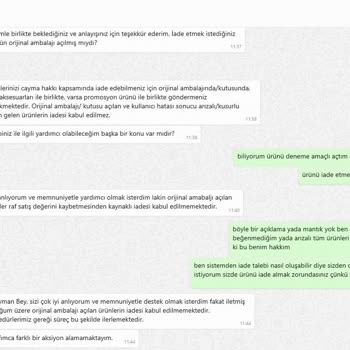 D&R Ürün Sattık Dan Sonra Arkasından Durmayan Firma