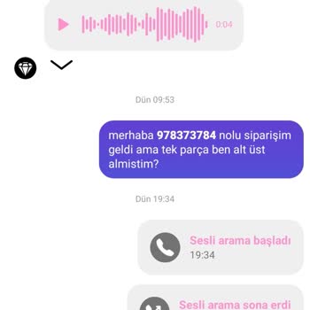 Diamondripy Eksik Ürün Gönderilmesi