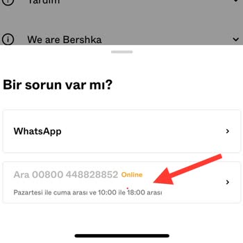 Bershka Para İadesi YAPILMADI-Müşteri Hizmetlerine Ulaşılmıyor.