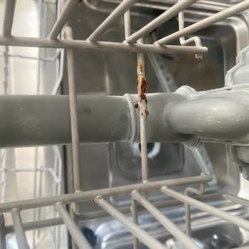 Franke Marka Fdws 612 Da+xs Bulaşık Makinesi Altüst Sepetlerde Pas