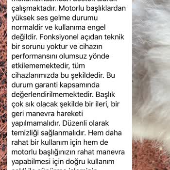 Dyson V12 Başlıktan Yüksek Ses Geliyor