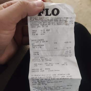 FLO Ayakkabı Ayakkabı Yırtılması FLO' Çalışanları