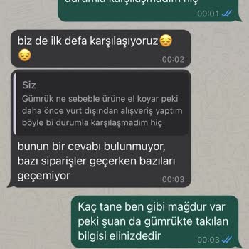 Fushya Türkiye Ürünüm Elime Ulaşmadı
