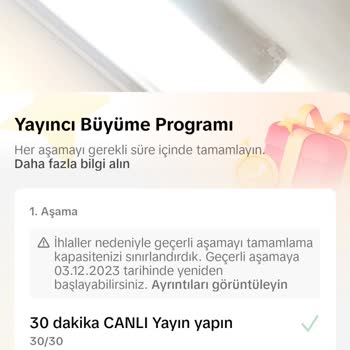 TikTok Canlı Yayın Kısıtlaması