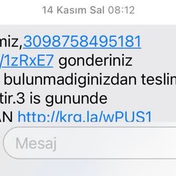 Aras Kargo Kargo Teslimatı Ve İade Sorunu