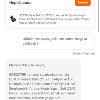 Hepsiburada Ürün Tedarik Edememe