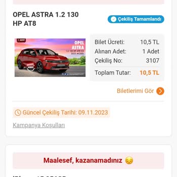 Trendyol Çekiliş Hayal Kırıklığı