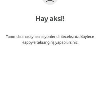 Vodafone Hediye Çarkı Olmuyor