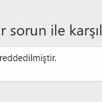 Üyeliğiniz Reddedilmiştir Technopat.net Hesap Kapatma