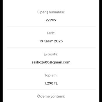 Sevgievim Satın Alınan Ürün Ücreti Ödendiği Halde Gönderilmedi.