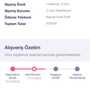 Penti Sipariş Gecikmesi Hakkında Bilgilendirme