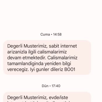 Türk Telekom Ev İnterneti Arızası Giderilmiştir
