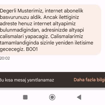 Türk Telekom Sancaktepe Altyapı Problemi