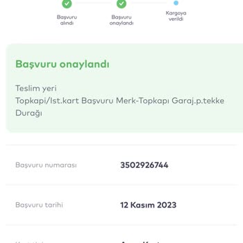 İBB - İstanbul Büyükşehir Belediyesi Anne Kart Basım Bekliyor Uyarısı