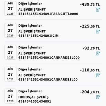 Halkbank'ın Hbpos Kredi Kartı Aidatını Hesabımdan Çekmesi