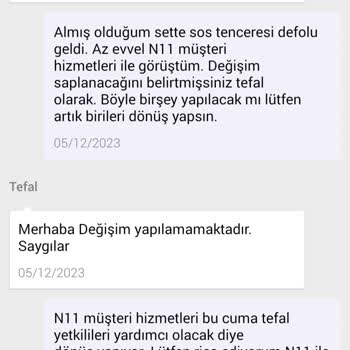 Tefal'in Defolu Ürünleri Satışa Çıkarması