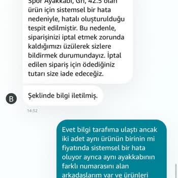Sportstyle Satıcısının Amazon Üzerinden Haksız Sipariş İptali