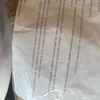 İpekyol Ürünün Arkasında Durmadı!