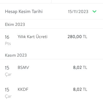 TEB 2.000 TL Limitli Kredi Kartımdan 280 TL Kart Aidatı Ücreti Alındı!