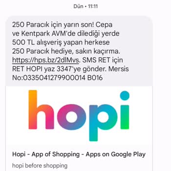 Hopi Yanlış Bilgi Verilmesi