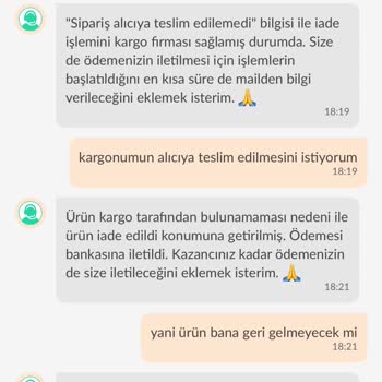 Trendyol Express Dolap Uygulaması Kaybolan Ürün