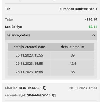 Betyap Bakiye Müdahale Etmektedir