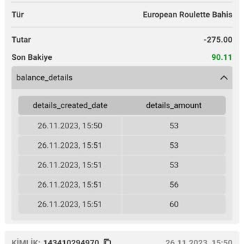 Betyap Bakiye Müdahale Etmektedir