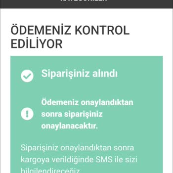 Dolap Ürün Siparişinde Dekontun Açıklama Kısmında Sorun Oluşu