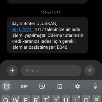 Emsan Mutfak Garantiye GÖNDERDİM, PARA İadesi Dediler.