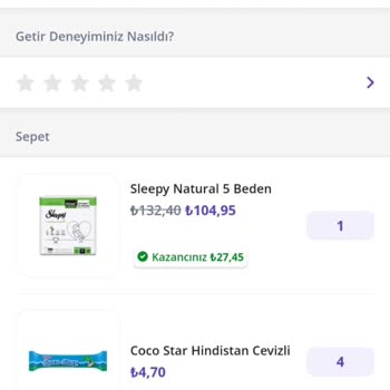 Getir - Sipariş Teslimi Gerçekleşmedi