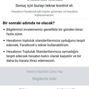 Facebook Haksız Yete Hesabım Kapatıldı Giriş Yapamıyorum