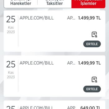 Apple Bu Siteden Bilgim Dışında Param Çekil Bilgim Dışında