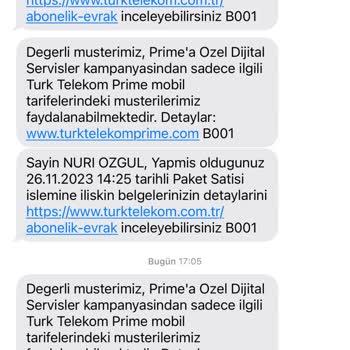 Türk Telekom Prime Tarifesinin Dijital Prime Kampanyasın