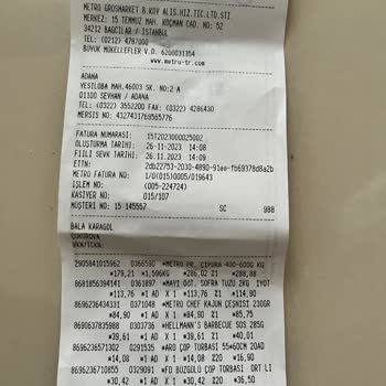 Metro Market Balık Reyonu Hizmet Kalitesizliği