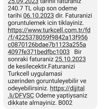Turkcell Paycell Aracılığı İle Haksız Faturaya Muhatap Oldum