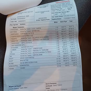 Honda Krank Keçesi Değişimi Yağ Kaçağı