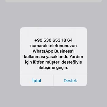 WhatsApp Business Hesabım Aniden Kapatıldı!