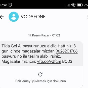 Vodafone Online Hat Taşıma Başvuru İşleminin İptali Hk.